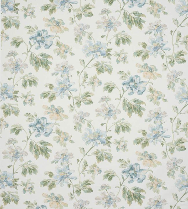 Bettina Fabric by Colefax and Fowler Blue/Green