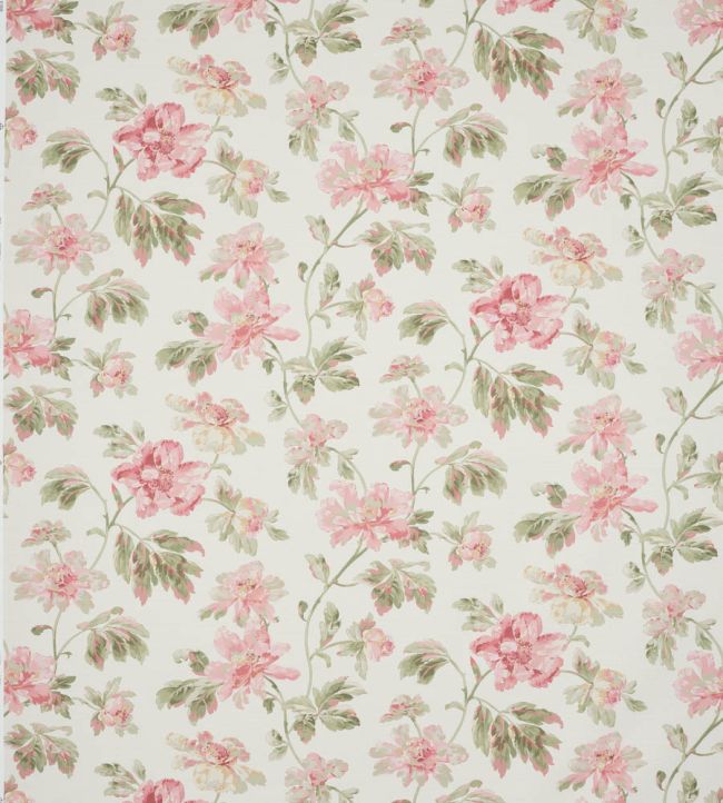 Bettina Fabric by Colefax and Fowler Pink/Green