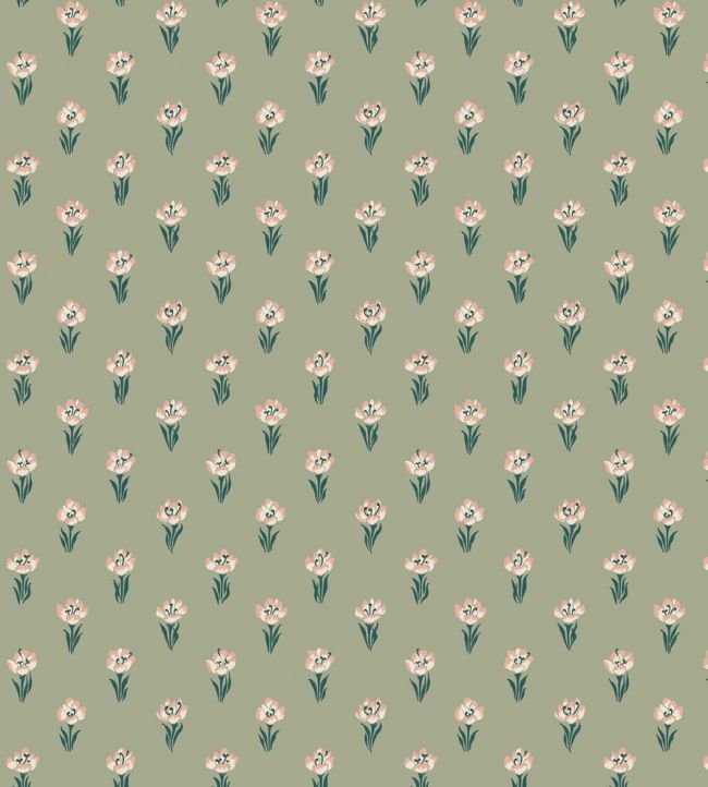 Betty Wallpaper by Sandberg Green