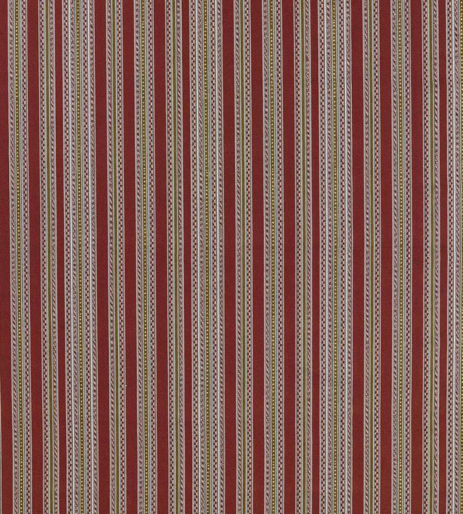 Bexleyheath Stripe Fabric by Morris & Co Wine
