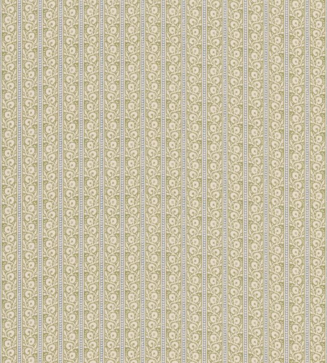 Bibury Fabric by GP & J Baker Green/Blue