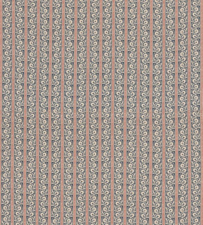 Bibury Fabric by GP & J Baker Indigo/Red