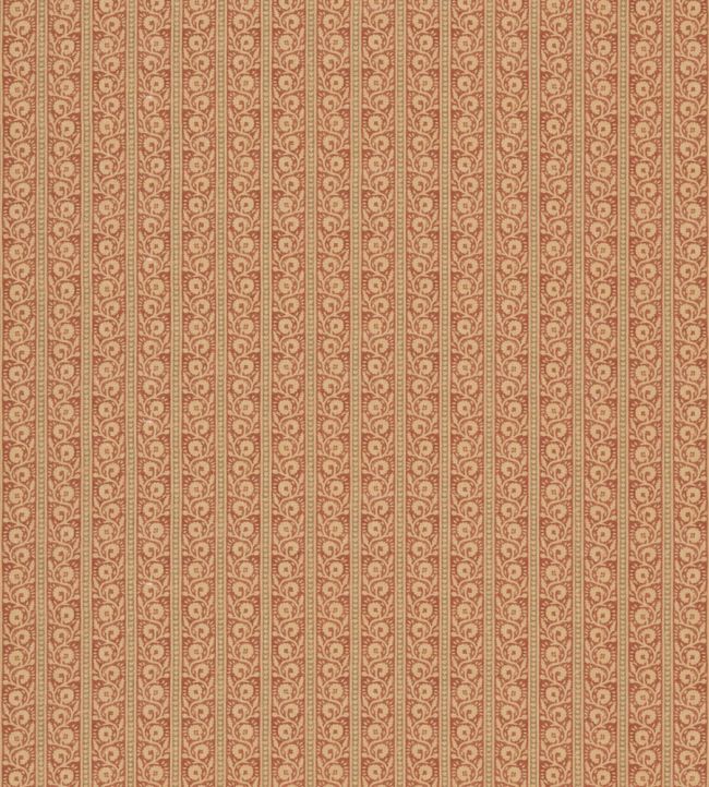 Bibury Fabric by GP & J Baker Red/Olive