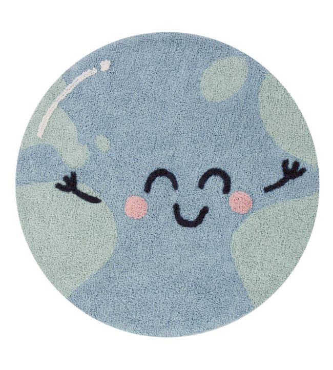 Lorena Canals Big Big World rug Aqua Blue C-MW-BIGW Aqua Blue