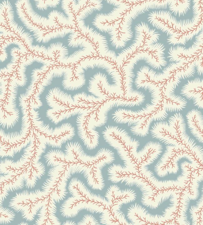 Big Dulcie Wallpaper by Ian Sanderson Celeste Blue