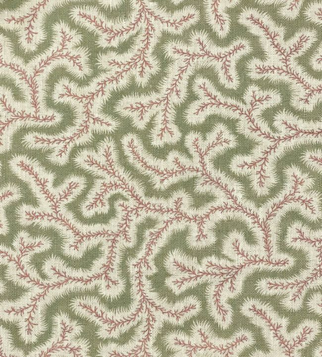 Big Dulcie Linen Fabric by Ian Sanderson Briar Rose