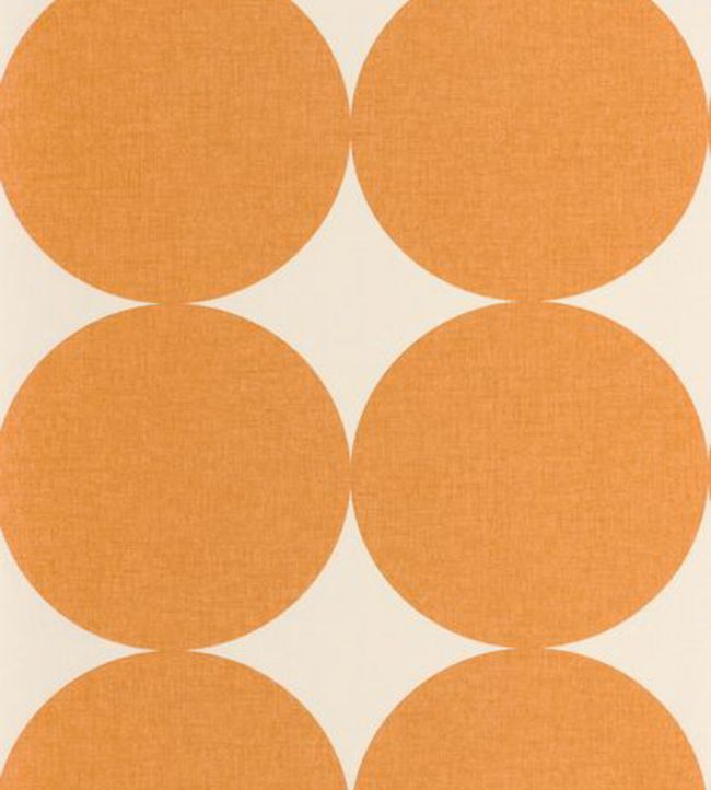 Billy Wallpaper by Caselio Orange