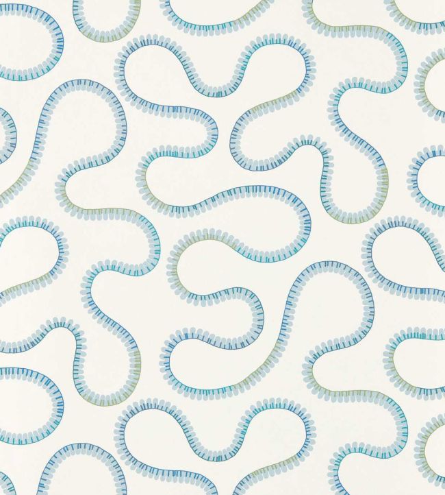 Bimble Wallpaper by Scion Sky Blue