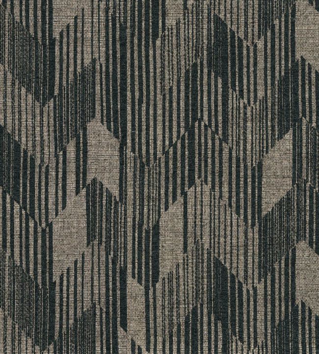 Birch Wallpaper by Missoni Black