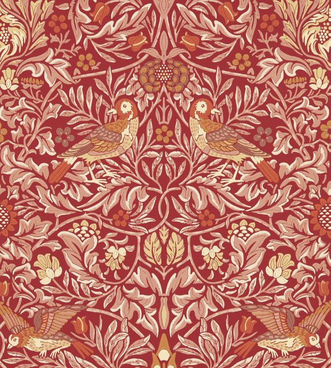 Bird Wallpaper by Morris & Co Madder/Weld