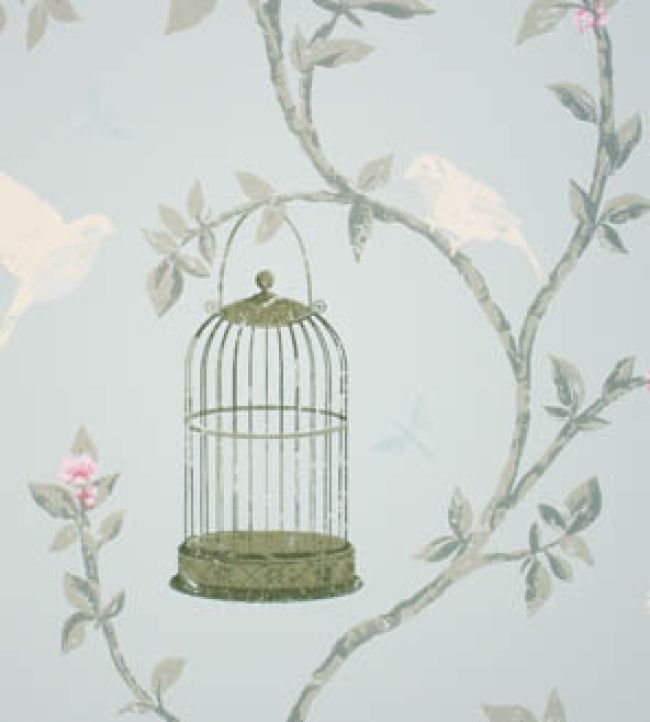 Birdcage Walk Wallpaper by Nina Campbell 3