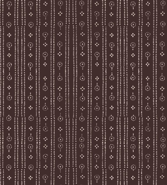 Birdlip Fabric by Parker & Jules Conker