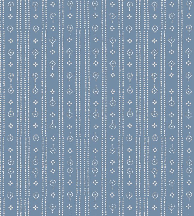 Birdlip Fabric by Parker & Jules Day Blue