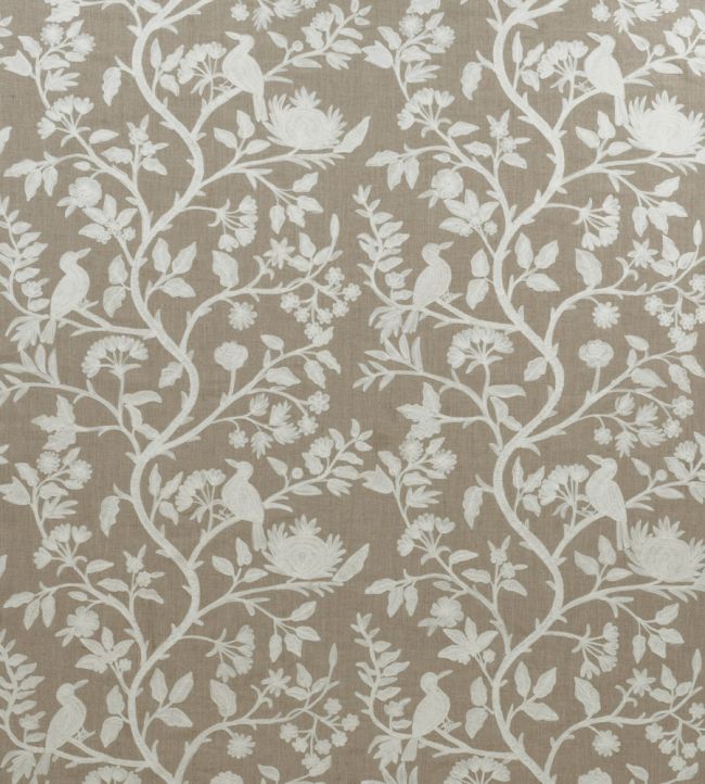 Birdsong Fabric by Andrew Martin Ivory