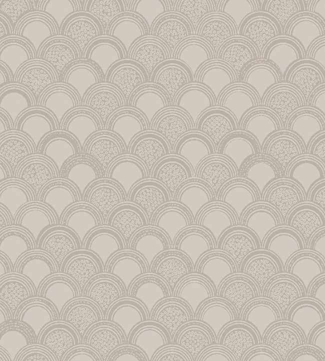 Birgit Wallpaper by Borastapeter Grey