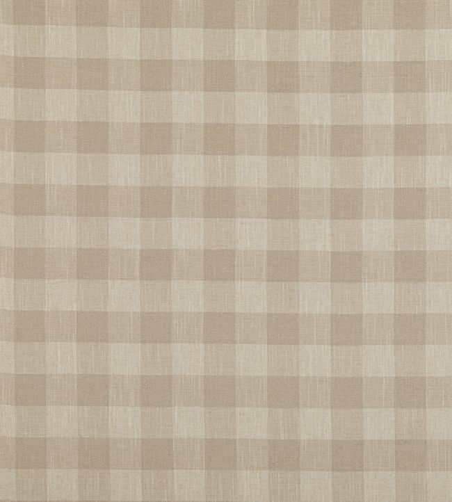 Block Check Fabric by Baker Lifestyle Stone