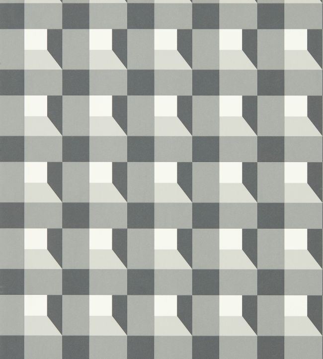 Blocks Wallpaper by Harlequin Black Earth / Sketched / Diffused Light