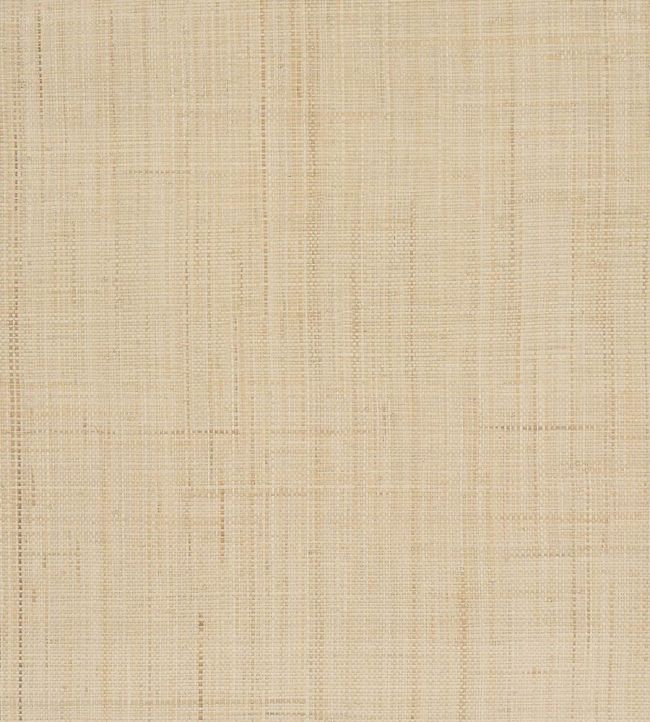 Blonde Raffia Wallpaper by Schumacher Wheat
