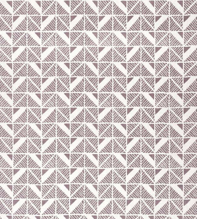 Bloomsbury Square Fabric by Anna French Plum