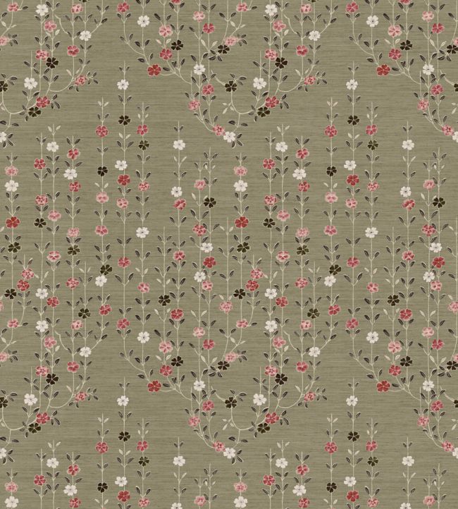 Blossom Fabric by Lewis & Wood Tea Rose