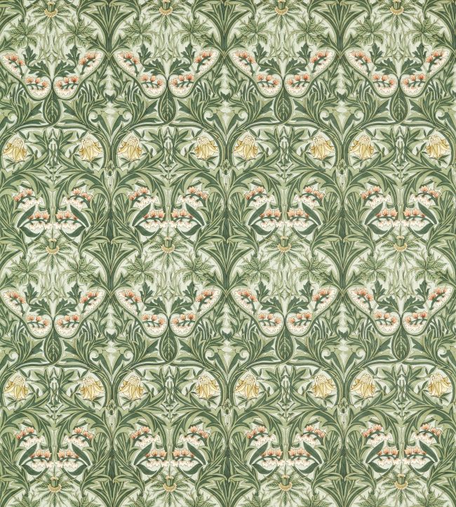 Bluebell Fabric by Morris & Co Leafy Arbour