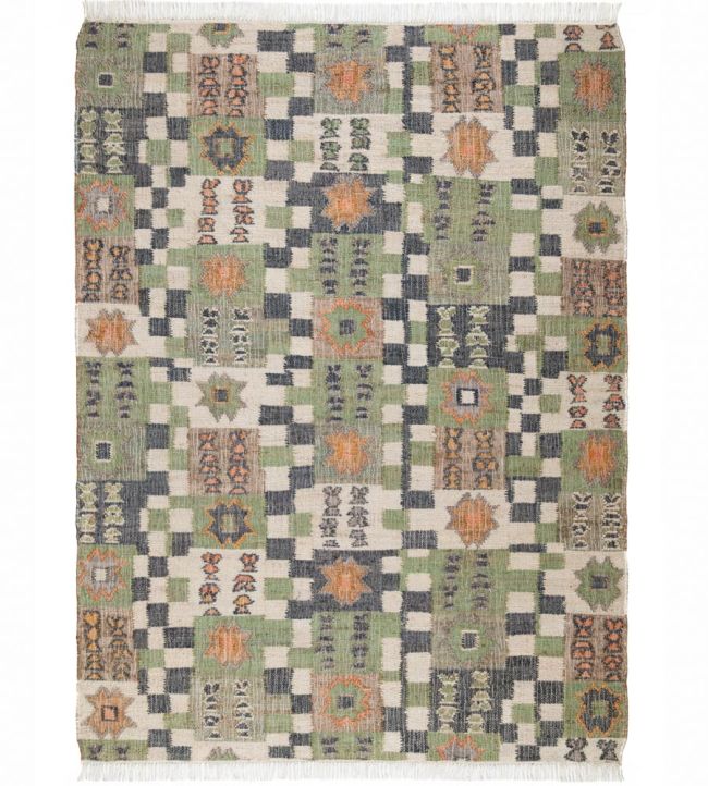GP & J Baker Bohemian rug Aqua/Blue BA50041.1.0 Aqua/Blue