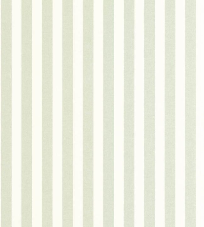 Bold Line Wallpaper by Caselio Vert amande
