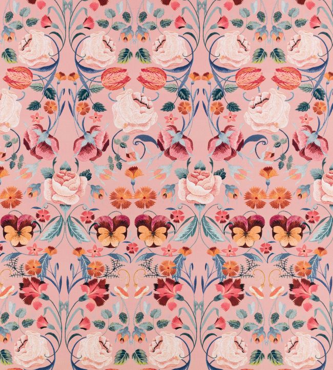 Bonita Fabric by Romo Chateau Rose