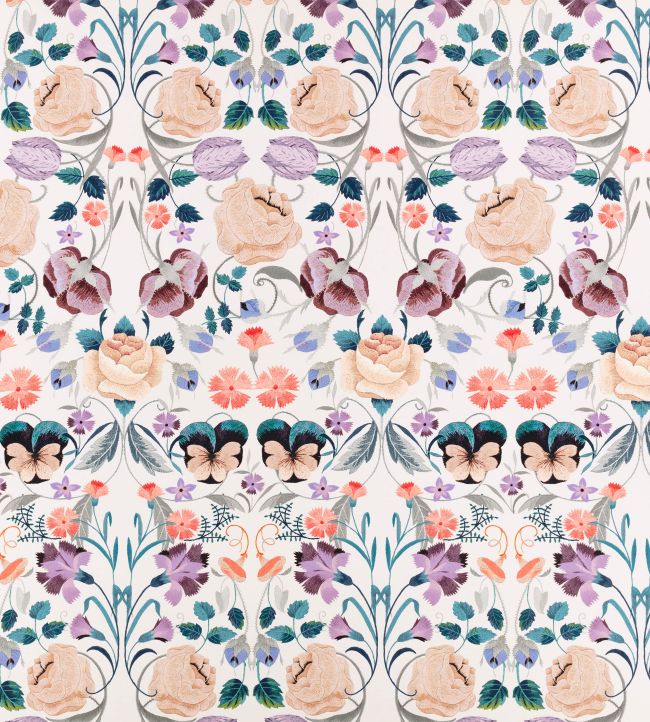 Bonita Fabric by Romo Lilac Ash