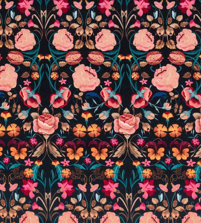Bonita Velvet Fabric by Romo Rosa