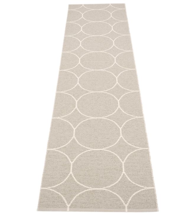 Pappelina Boo Runner rug Linen/Vanilla BOO9F720 Linen/Vanilla