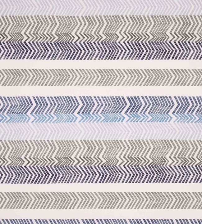 Bookend Performance Fabric by Christopher Farr Cloth Azzurro