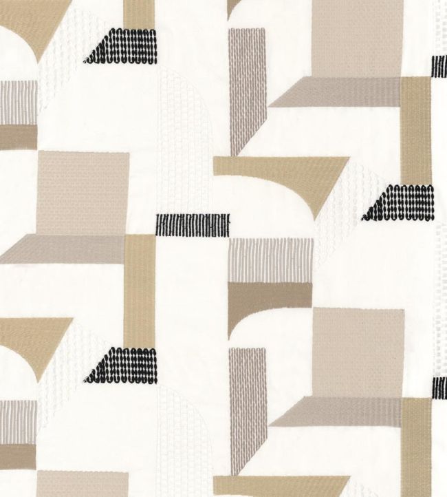 Boomerang Fabric by Camengo Beige