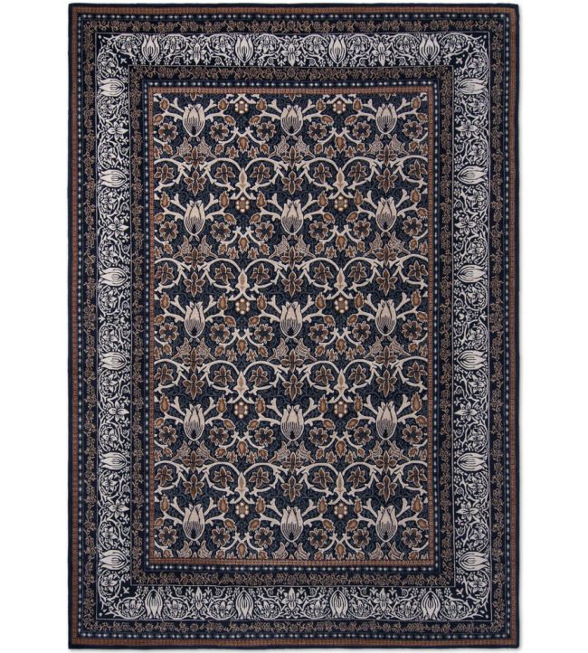 Morris & Co Borage rug Blue 131008200300-US Blue
