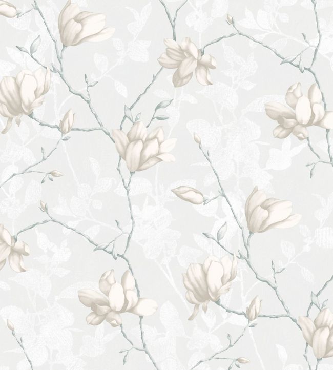 Lilly Tree Wallpaper by Borastapeter Ivory