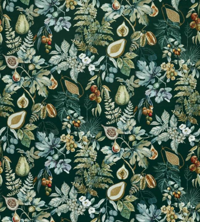 Borneo Fabric by Ashley Wilde Forest