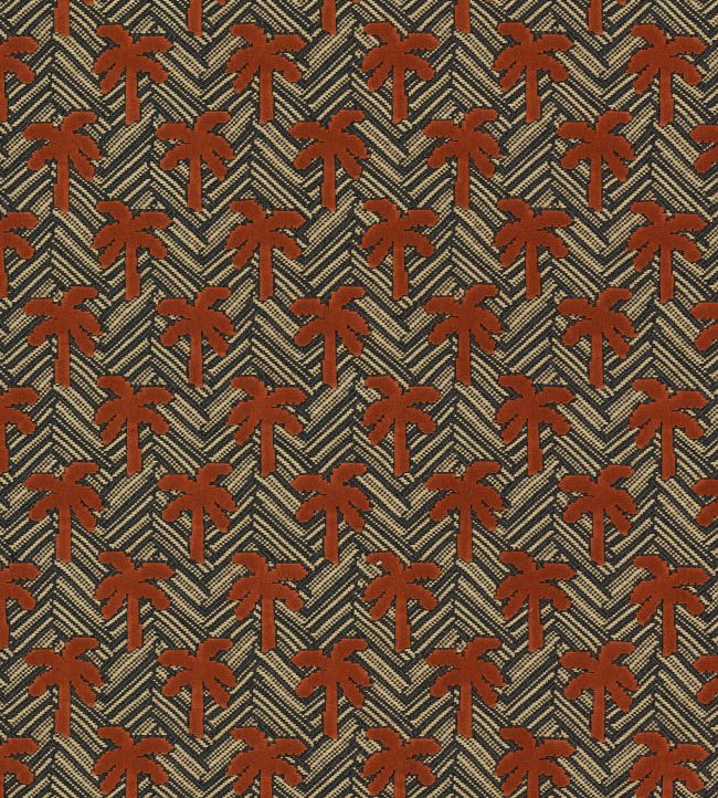 Borneo Fabric by Nobilis Terre De Sienne