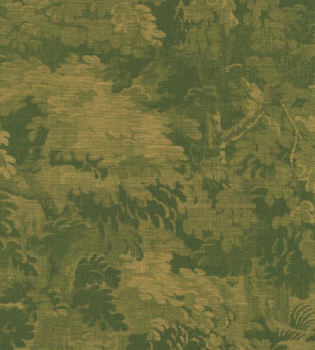 Bosquet Sisal Wallpaper by Nobilis Green