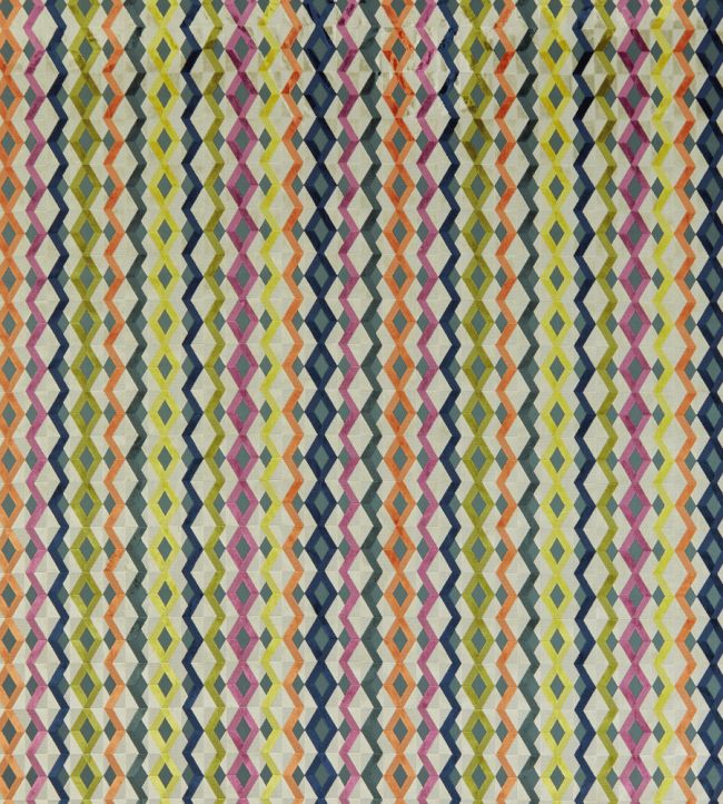 Bossa Nova Fabric by Osborne & Little Green/Purple
