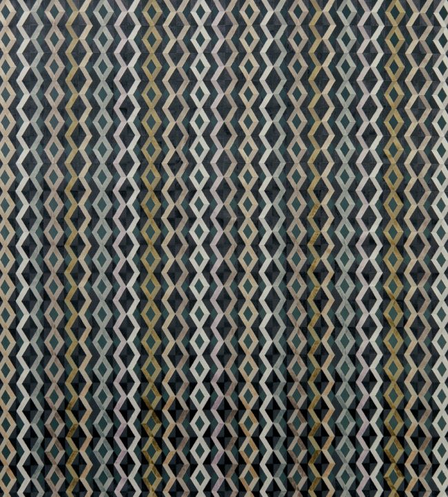Bossa Nova Fabric by Osborne & Little Dark Green