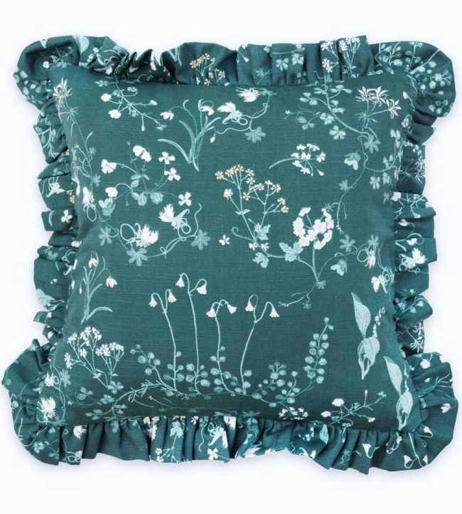 Botanica Cushion 45 x 45cm by Barneby Gates Woodland Green