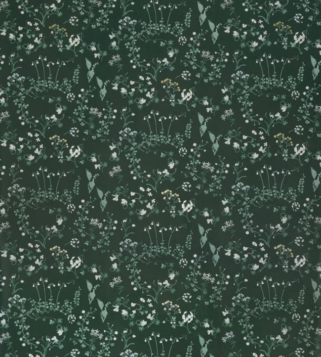 Botanica Wallpaper by Barneby Gates Woodland Green