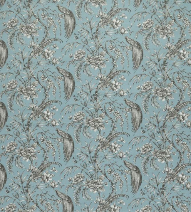 Botanist Fabric by Ashley Wilde Sky