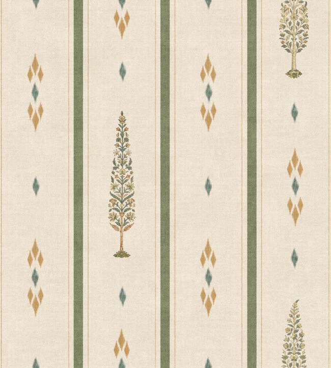 Boteh Wallpaper by Coordonne Moss