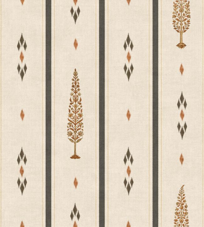 Boteh Wallpaper by Coordonne Onyx