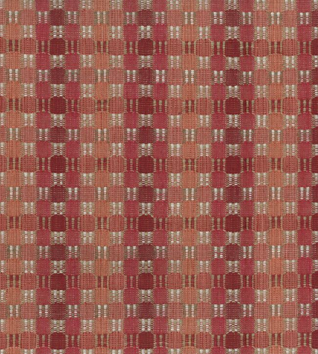 Boulbon Fabric by Nina Campbell Red