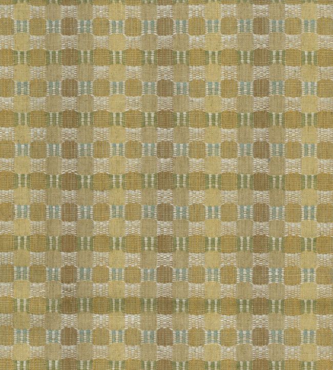 Boulbon Fabric by Nina Campbell Ochre
