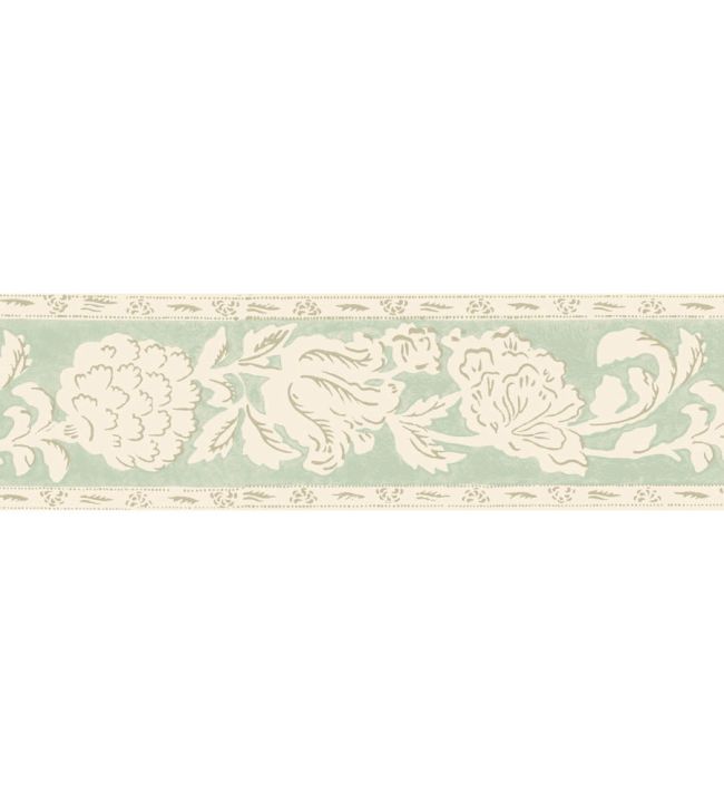 Boulevard Stripe Border Wallpaper by DADO Celadon