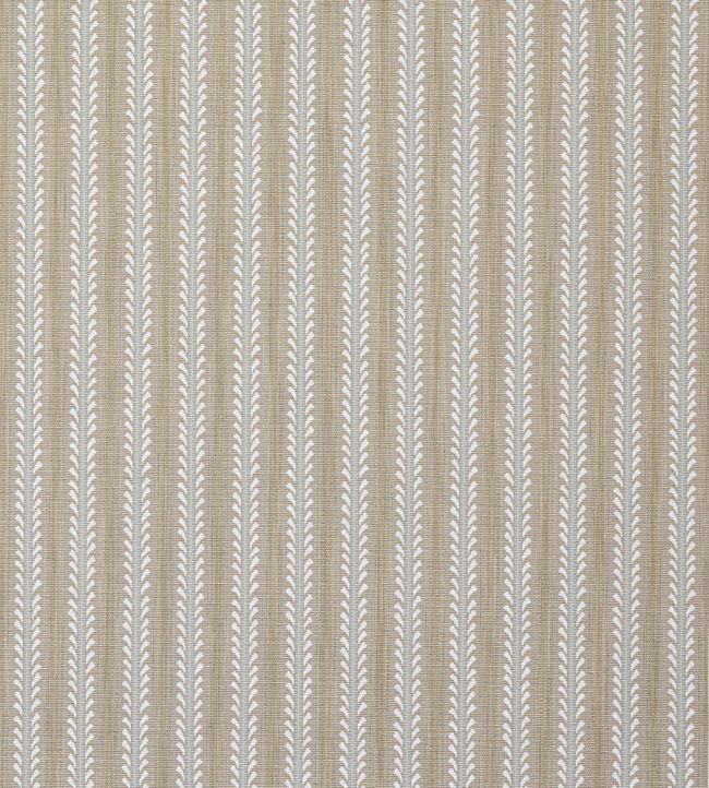 Bourdon Stripe Fabric by Colefax and Fowler Stone