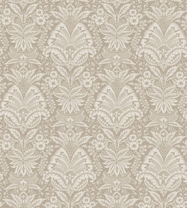 Bourton Damask Fabric by Nina Campbell Linen